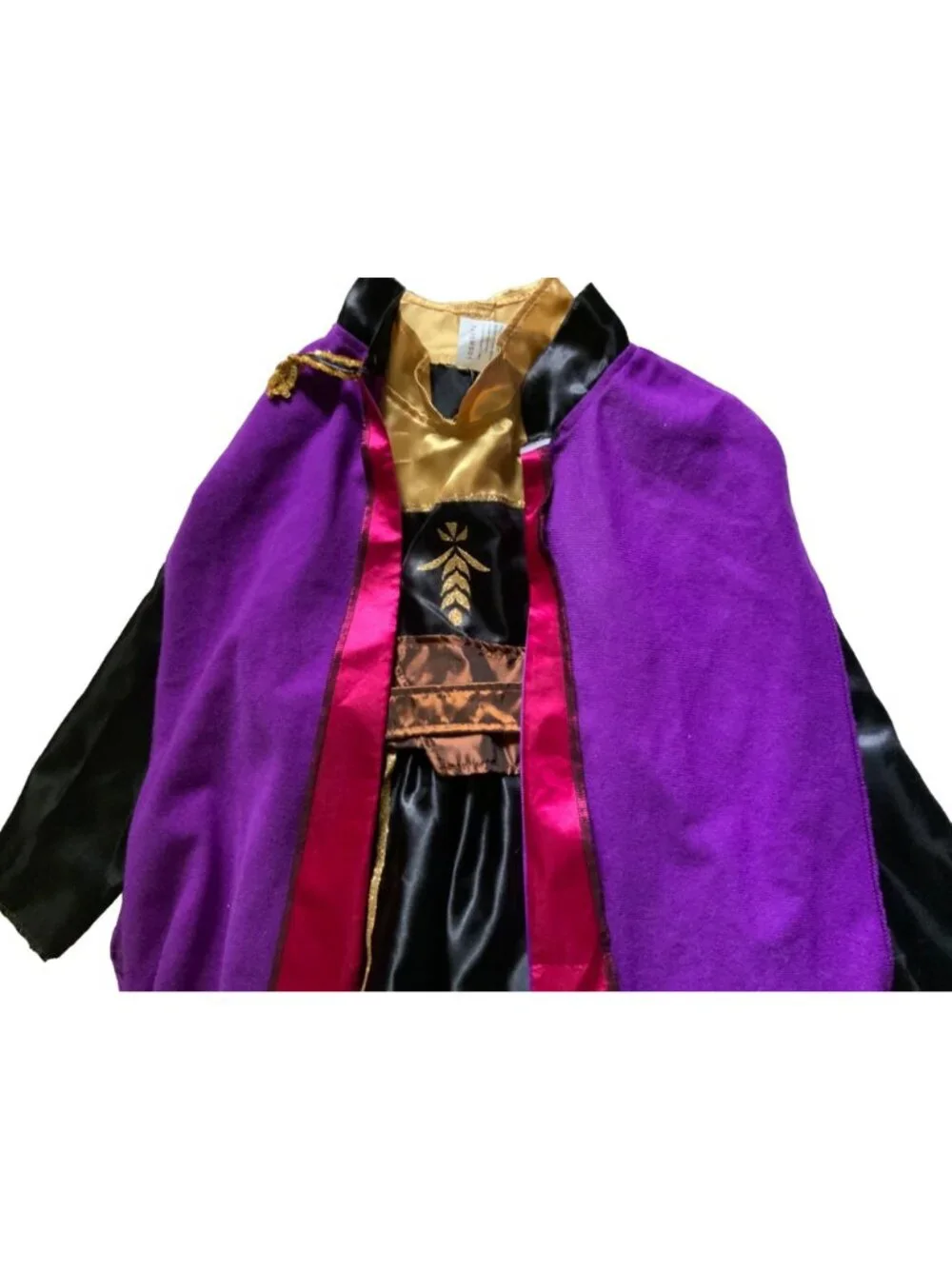 Disney Frozen Anna Travel Dress Girls Costume , Role Play Dress-Up 4-6X